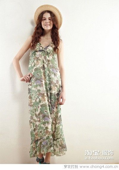 自然简洁欧美风夏日服饰