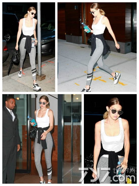 吉吉哈迪德(Gigi Hadid)街拍 健身这么穿才撩汉