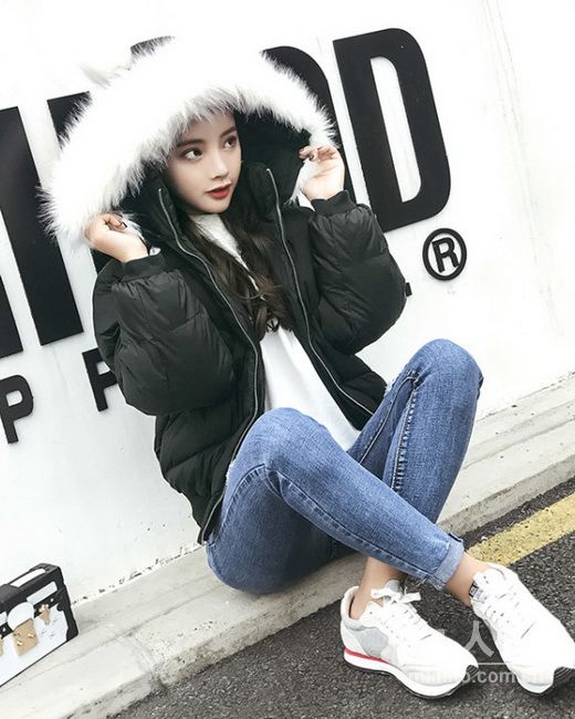 凛冽降温天，治愈系女生最爱超大毛领外套